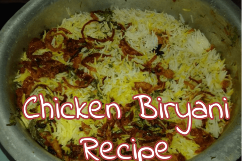 Easy to make Chicken Biryani recipe