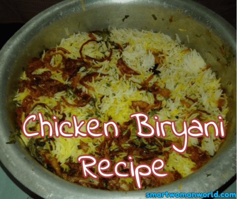 Easy to make Chicken Biryani recipe