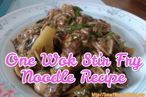 One Wok Stir Fry Noodle Recipe