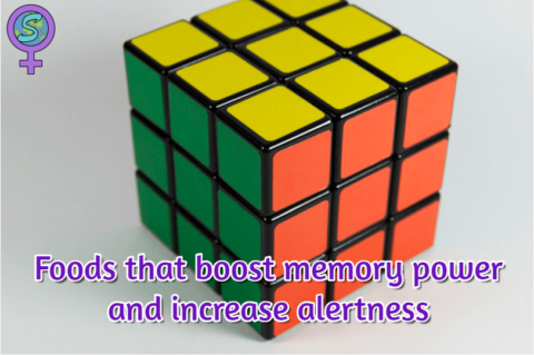 Foods that boost memory power and increase alertness