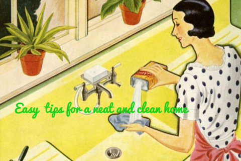 Easy  tips for a neat and clean home
