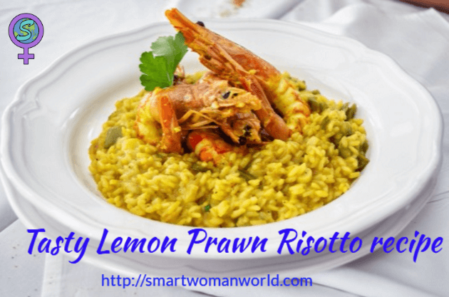 Tasty Lemon Prawn Risotto recipe