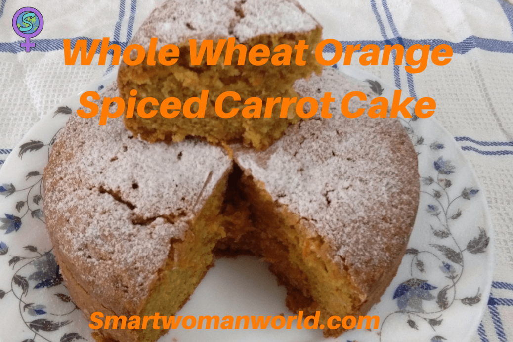 Whole Wheat Orange Spiced Carrot Cake